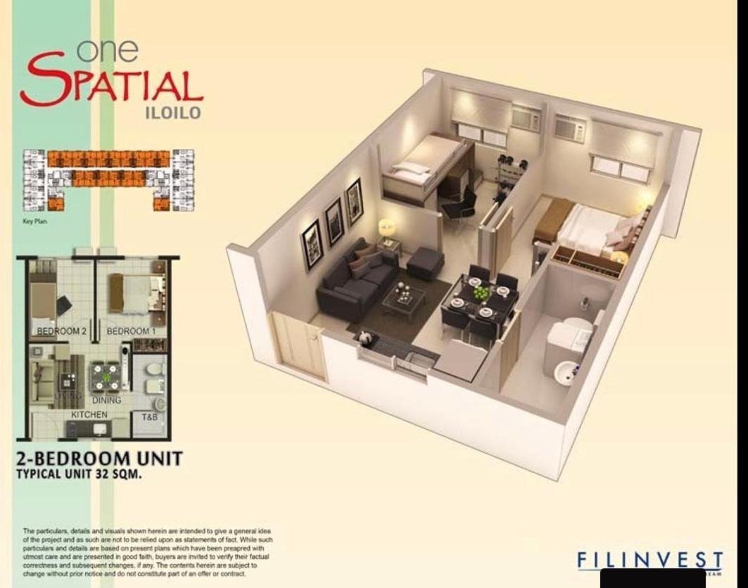 One Spatial Two Bedroom Condominium Unit With Pool And Gym Free Netflix And Wifi Iloilo City Exterior foto
